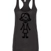 Ladies Slim Fit Poly-Rich Racerback Tank Thumbnail