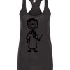Ladies Slim Fit Poly-Rich Racerback Tank Thumbnail