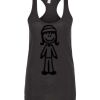 Ladies Slim Fit Poly-Rich Racerback Tank Thumbnail
