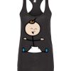 Ladies Slim Fit Poly-Rich Racerback Tank Thumbnail