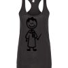Ladies Slim Fit Poly-Rich Racerback Tank Thumbnail
