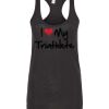 Ladies Slim Fit Poly-Rich Racerback Tank Thumbnail