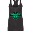 Ladies Slim Fit Poly-Rich Racerback Tank Thumbnail