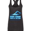 Ladies Slim Fit Poly-Rich Racerback Tank Thumbnail