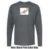 Unisex Poly-Rich Long Sleeve Tee Thumbnail