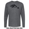 Unisex Poly-Rich Long Sleeve Tee Thumbnail