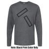 Unisex Poly-Rich Long Sleeve Tee Thumbnail