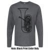 Unisex Poly-Rich Long Sleeve Tee Thumbnail