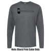 Unisex Poly-Rich Long Sleeve Tee Thumbnail