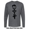 Unisex Poly-Rich Long Sleeve Tee Thumbnail