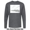 Unisex Poly-Rich Long Sleeve Tee Thumbnail