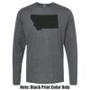 Unisex Poly-Rich Long Sleeve Tee Thumbnail