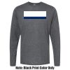 Unisex Poly-Rich Long Sleeve Tee Thumbnail