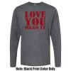 Unisex Poly-Rich Long Sleeve Tee Thumbnail