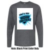 Unisex Poly-Rich Long Sleeve Tee Thumbnail