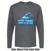 Unisex Poly-Rich Long Sleeve Tee Thumbnail