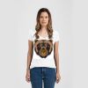 Ladies Slim Fit V Neck Poly-Rich Tee Thumbnail