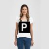 Ladies Slim Fit V Neck Poly-Rich Tee Thumbnail