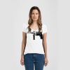 Ladies Slim Fit V Neck Poly-Rich Tee Thumbnail