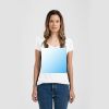 Ladies Slim Fit V Neck Poly-Rich Tee Thumbnail