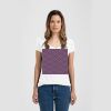 Ladies Slim Fit V Neck Poly-Rich Tee Thumbnail