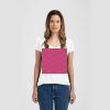Ladies Slim Fit V Neck Poly-Rich Tee Thumbnail