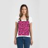 Ladies Slim Fit V Neck Poly-Rich Tee Thumbnail