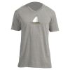 Unisex V Neck Poly-Rich Tee Thumbnail