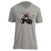 Unisex V Neck Poly-Rich Tee Thumbnail