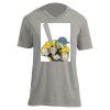 Unisex V Neck Poly-Rich Tee Thumbnail