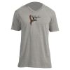 Unisex V Neck Poly-Rich Tee Thumbnail