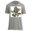 Unisex V Neck Poly-Rich Tee Thumbnail