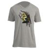 Unisex V Neck Poly-Rich Tee Thumbnail