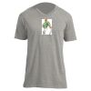 Unisex V Neck Poly-Rich Tee Thumbnail