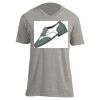 Unisex V Neck Poly-Rich Tee Thumbnail