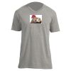 Unisex V Neck Poly-Rich Tee Thumbnail
