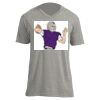 Unisex V Neck Poly-Rich Tee Thumbnail