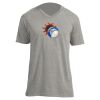 Unisex V Neck Poly-Rich Tee Thumbnail