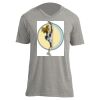Unisex V Neck Poly-Rich Tee Thumbnail