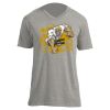 Unisex V Neck Poly-Rich Tee Thumbnail