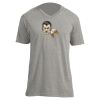 Unisex V Neck Poly-Rich Tee Thumbnail
