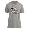 Unisex V Neck Poly-Rich Tee Thumbnail