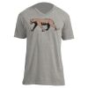 Unisex V Neck Poly-Rich Tee Thumbnail