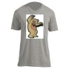 Unisex V Neck Poly-Rich Tee Thumbnail