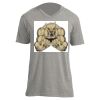 Unisex V Neck Poly-Rich Tee Thumbnail