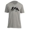 Unisex V Neck Poly-Rich Tee Thumbnail