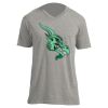 Unisex V Neck Poly-Rich Tee Thumbnail