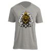Unisex V Neck Poly-Rich Tee Thumbnail