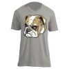 Unisex V Neck Poly-Rich Tee Thumbnail