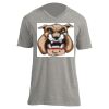 Unisex V Neck Poly-Rich Tee Thumbnail